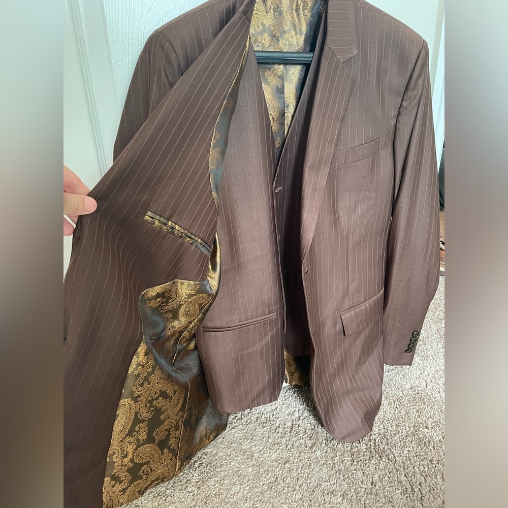 Men’s three piece suit